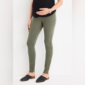 Maurice’s Over the Bump Green Jeggings